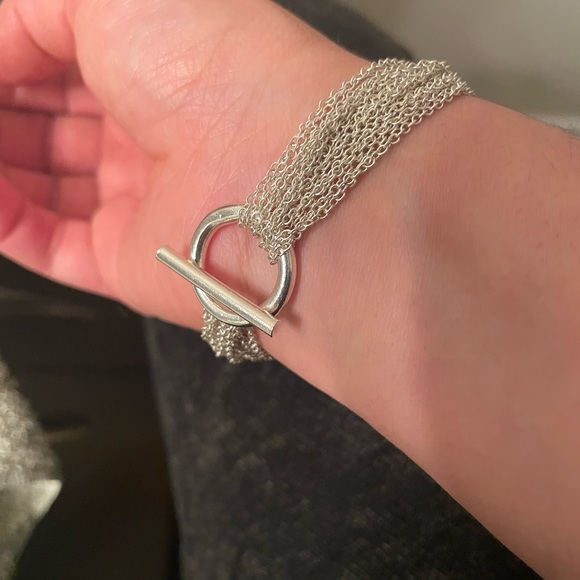 Tiffany / Elsa Peretti Heart chain toggle bracelet - Picture 6 of 9